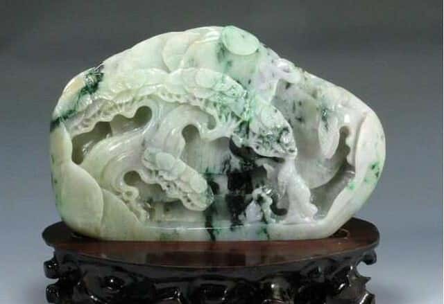 翡翠山水摆件