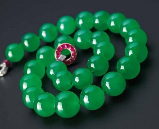 翡翠珠链 翡翠珠链