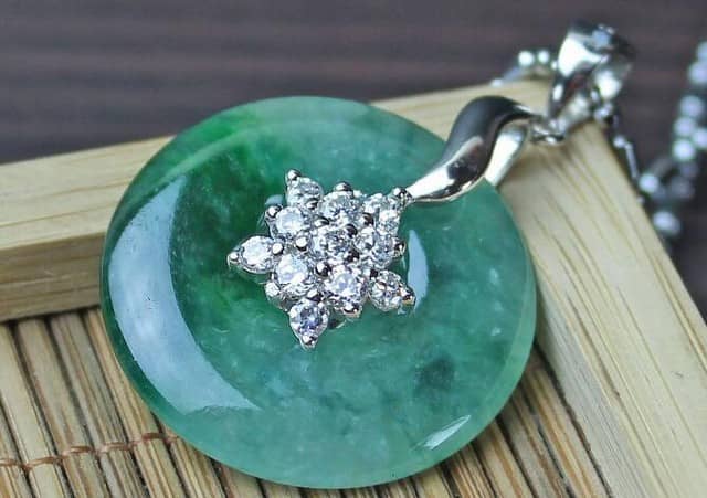 冰种翡翠平安扣 冰种翡翠平安扣