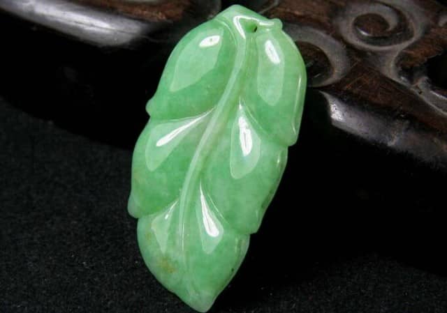 苹果绿翡翠叶子 苹果绿翡翠叶子