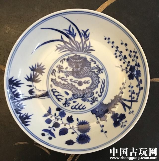 清代官窑青花瓷