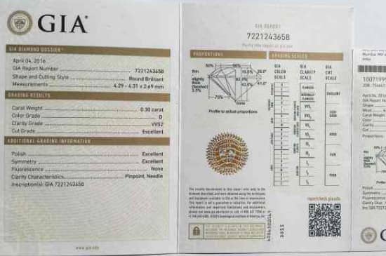 钻石证书怎么查询真伪